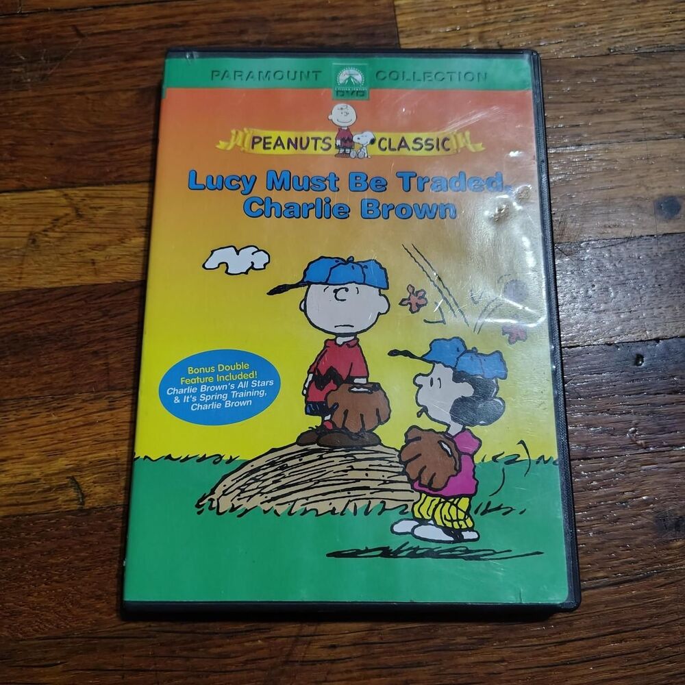 Lucy must be traded Charlie Brown. Peanuts Classics Snoopy, used dvd